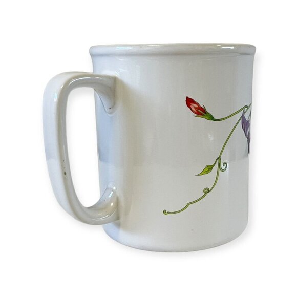 Vintage Botanical Flowers Coffee Mug 8 Oz. - Picture 4 of 8